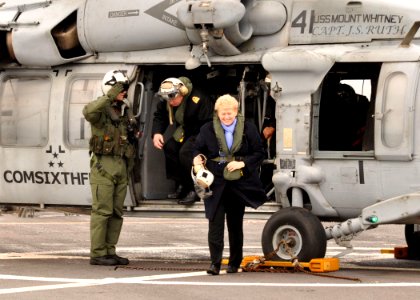 US Navy 100921-N-5483N-049 Lithuanian President visits USS Mount Whitney