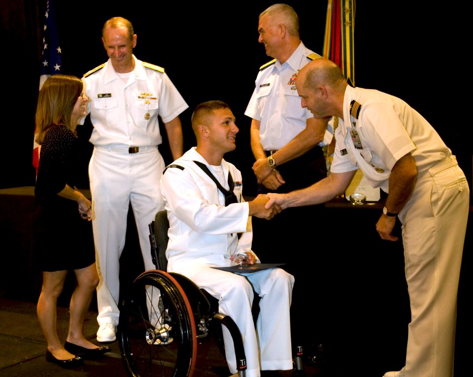 US Navy 100930-N-3333H-005 Safe Harbor Awards Ceremony