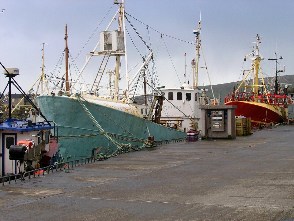 Ship fishing transportation
