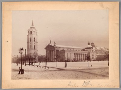 Vilnia, Katedra. Вільня, Катэдра (S. Fleury, 1895-1905) (2)