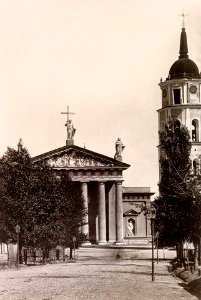Vilnia, Katedra. Вільня, Катэдра (J. Čachovič, 1876-87)