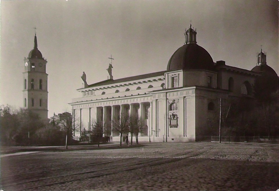 Vilnia, Katedra. Вільня, Катэдра (J. Bułhak, 1934)