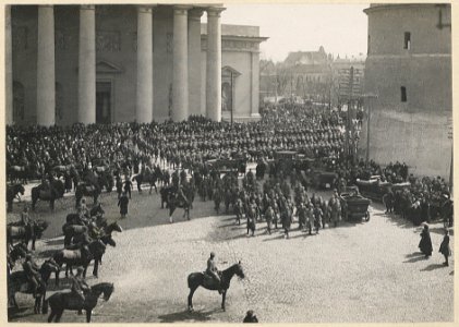 Vilnia, Katedralny. Вільня, Катэдральны (J. Bułhak, 20.04.1919)