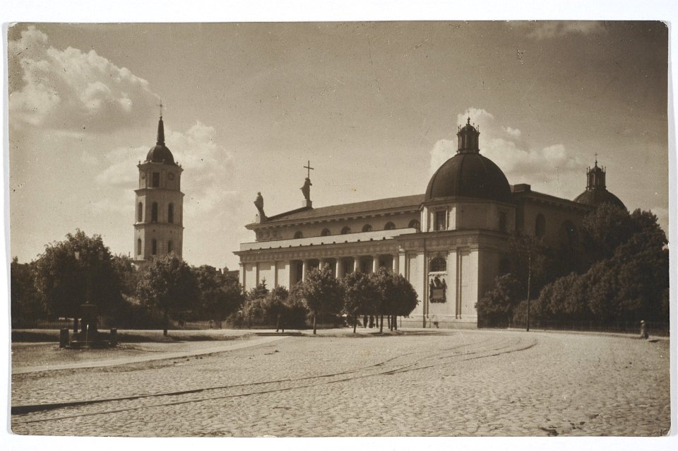 Vilnia, Katedra. Вільня, Катэдра (L. Vysocki, 1925)