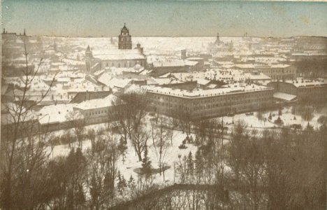 Vilnia, Katedralny-Zamkavaja. Вільня, Катэдральны-Замкавая (01-02.1917)
