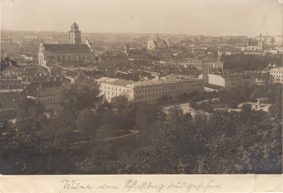 Vilnia, Katedralny-Zamkavaja. Вільня, Катэдральны-Замкавая (1915-18) (2)