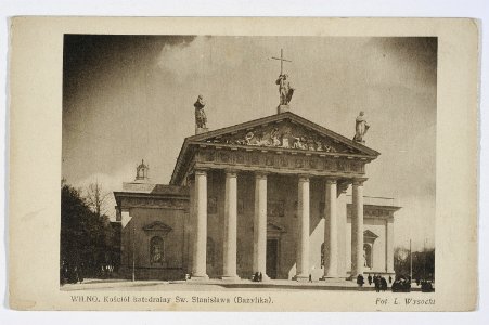 Vilnia, Katedra. Вільня, Катэдра (L. Vysocki, 1930)