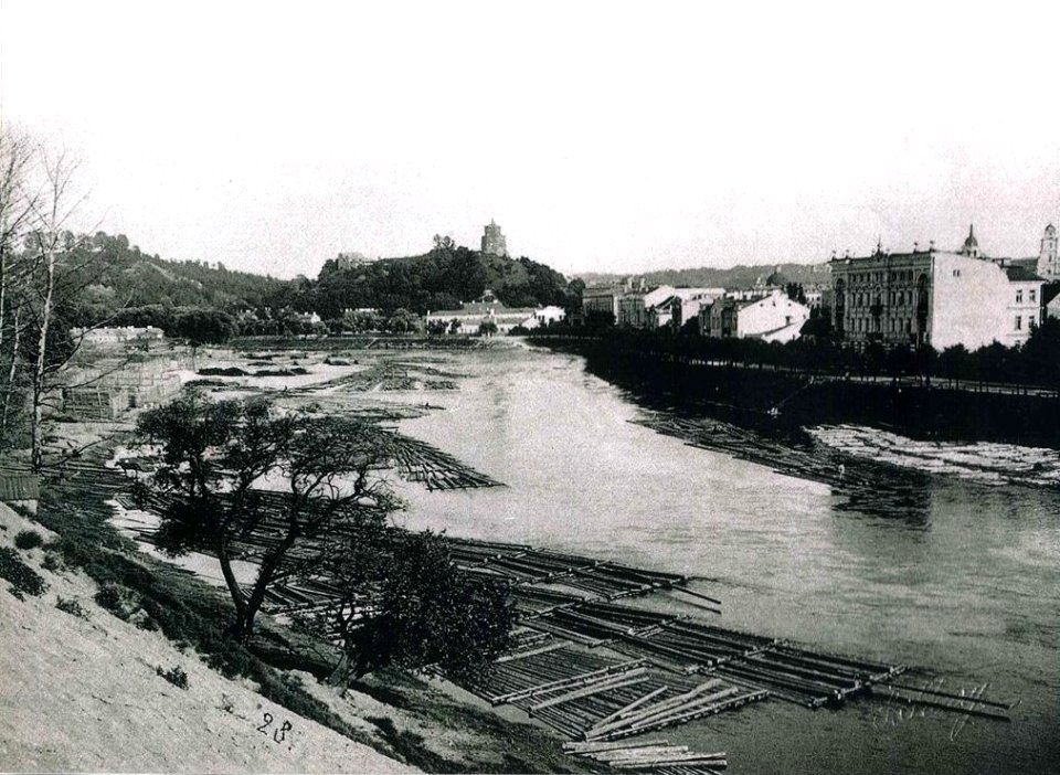 Vilnia, Pieramont-Vialla. Вільня, Перамонт-Вяльля (S. Fleury, 1890)