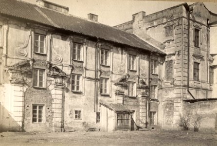 Vilnia, Ludvisarskaja, Radzivił. Вільня, Людвісарская, Радзівіл (J. Bułhak, 1913)