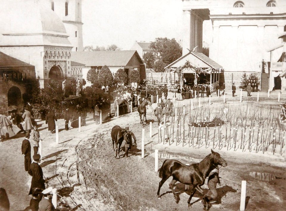 Vilnia, Katedralny. Вільня, Катэдральны (S. Fleury, 1891-97) (2)