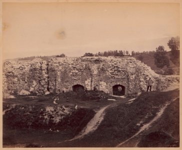 Vilnia, Horny zamak. Вільня, Горны замак (J. Čachovič, 1877-86)