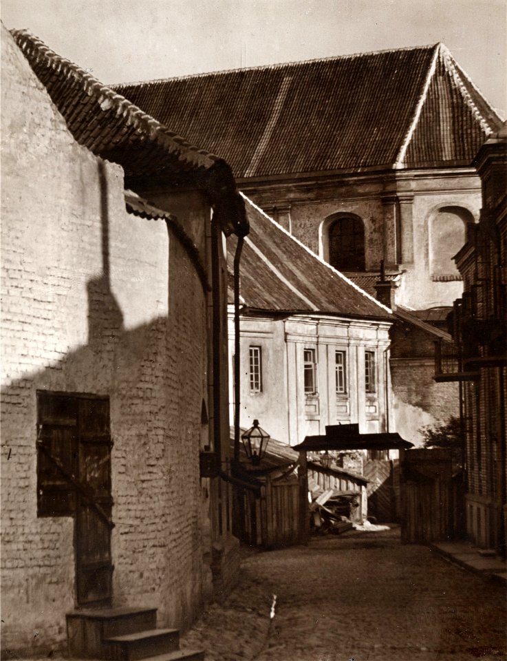 Vilnia, Piaski, Franciškanskaja. Вільня, Пяскі, Францішканская (J. Bułhak, 1912) (2)