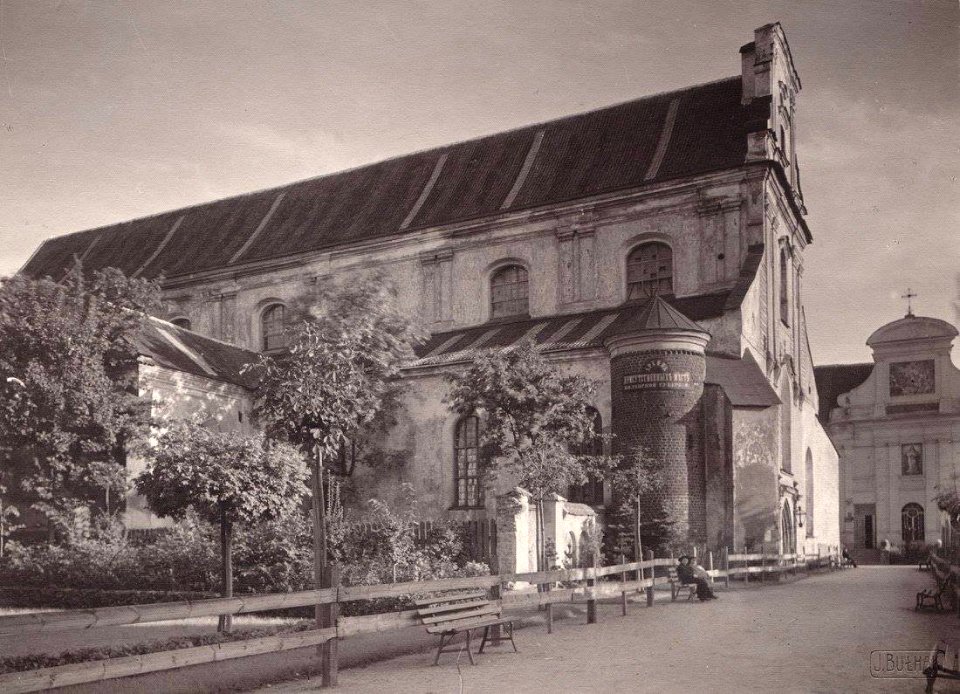 Vilnia, Piaski, Franciškanski. Вільня, Пяскі, Францішканскі (J. Bułhak, 1915)