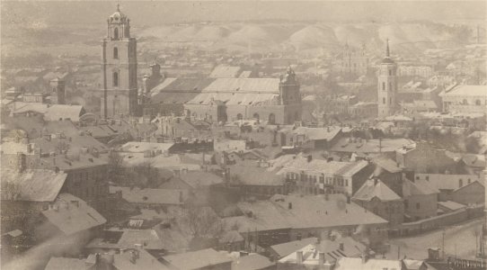 Vilnia, Safjannaja. Вільня, Саф’янная (J. Bułhak, 1916)