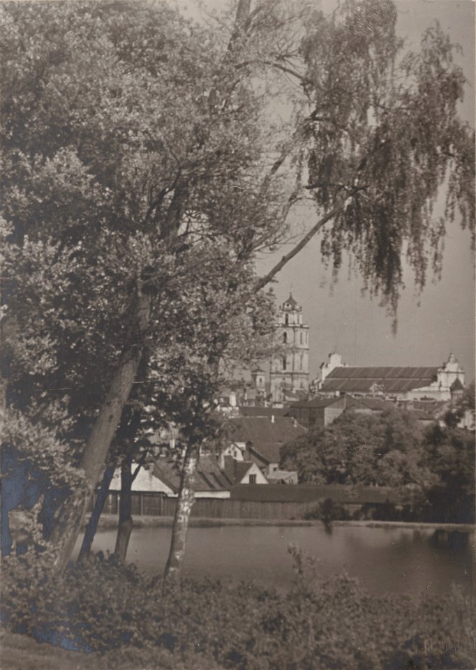 Vilnia, Misijanerski Sad, Śviatych Janaŭ. Вільня, Місіянэрскі Сад, Сьвятых Янаў (J. Bułhak, 1917)