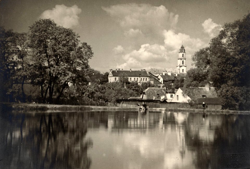 Vilnia, Misijanerski, Aŭgustynski. Вільня, Місіянэрскі, Аўгустынскі (J. Bułhak, 1917)