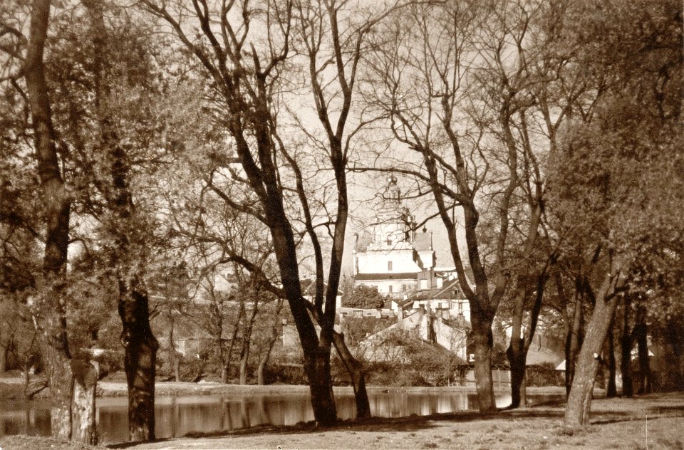 Vilnia, Misijanerski Sad, Jezuicki. Вільня, Місіянэрскі Сад, Езуіцкі (J. Bułhak, 1919)