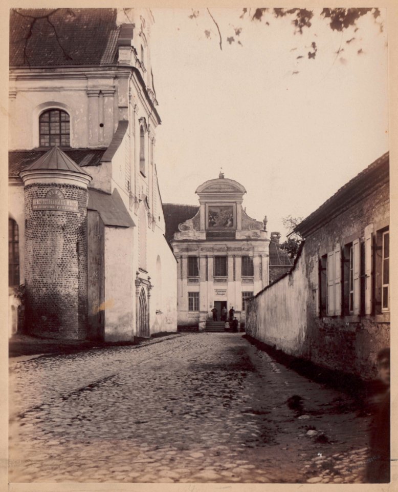 Vilnia, Piaski, Franciškanski. Вільня, Пяскі, Францішканскі (J. Čachovič, 1870-79)