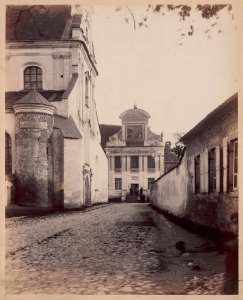 Vilnia, Piaski, Franciškanski. Вільня, Пяскі, Францішканскі (J. Čachovič, 1870-79)