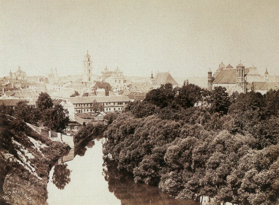 Vilnia, Papłavy-Zarečča. Вільня, Паплавы-Зарэчча (V. Zacharčyk, 1865-79)
