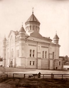 Vilnia, Pračyścienskaja. Вільня, Прачысьценская (J. Čachovič, 1873)