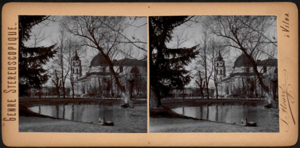 Vilnia, Katedralny. Вільня, Катэдральны (S. Fleury, 1900) (2)
