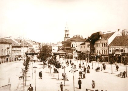 Vilnia, Rynak-Vialikaja. Вільня, Рынак-Вялікая (S. Fleury, 1903)