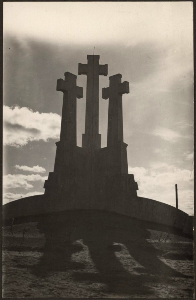 Vilnia, Try Kryžy. Вільня, Тры Крыжы (1929)