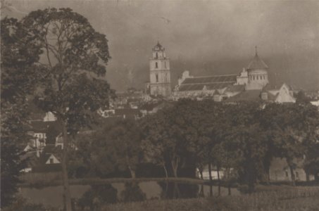 Vilnia, Misijanerski Sad, Śviatych Janaŭ. Вільня, Місіянэрскі Сад, Сьвятых Янаў (J. Bułhak, 1919) (2)