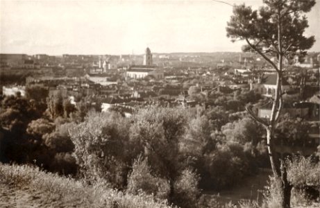 Vilnia, Spaskaja hara. Вільня, Спаская гара (J. Bułhak, 1918)