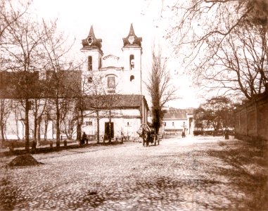 Vilnia, Ludvisarskaja, Banifracki. Вільня, Людвісарская, Баніфрацкі (S. Fleury, 1894)