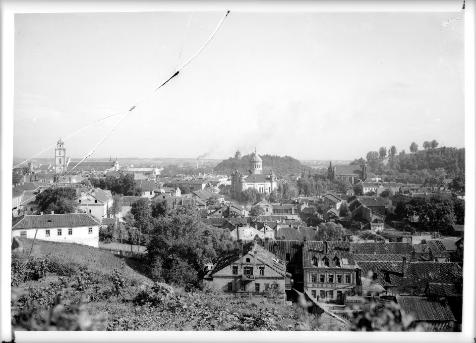Vilnia, Spaskaja hara. Вільня, Спаская гара (H. Poddębski, 1937)