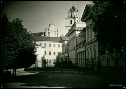 Vilnia, Pałacavy-Ŭniversyteckaja. Вільня, Палацавы-Ўнівэрсытэцкая (J. Bułhak, 1915) (2)
