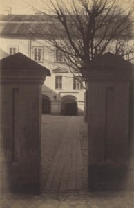 Vilnia, Universyteckaja, Vialiki Dvor. Вільня, Унівэрсытэцкая, Вялікі Двор (J. Bułhak, 1919)