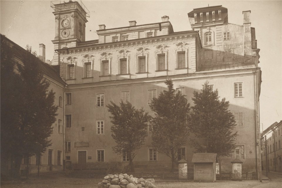 Vilnia, Universyteckaja. Вільня, Унівэрсытэцкая (J. Bułhak, 1919)