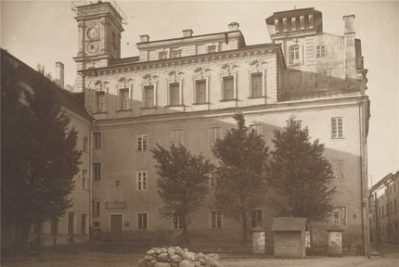 Vilnia, Universyteckaja. Вільня, Унівэрсытэцкая (J. Bułhak, 1919)