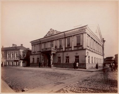 Vilnia, Trockaja-Zavalnaja, Tyškievič. Вільня, Троцкая-Завальная, Тышкевіч (J. Čachovič, 1885)