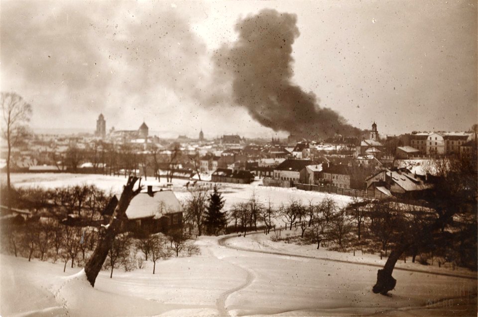 Vilnia, Subač-Zarečča. Вільня, Субач-Зарэчча (J. Bułhak, 1919)