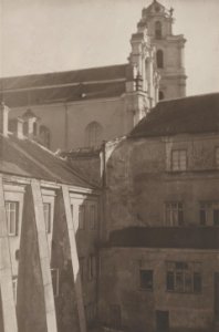 Vilnia, Universyteckaja, Dvor Sarbievija. Вільня, Унівэрсытэцкая, Двор Сарбевія (J. Bułhak, 1919) (4)