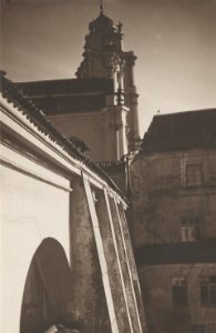 Vilnia, Universyteckaja, Dvor Sarbievija. Вільня, Унівэрсытэцкая, Двор Сарбевія (J. Bułhak, 1919) (3)