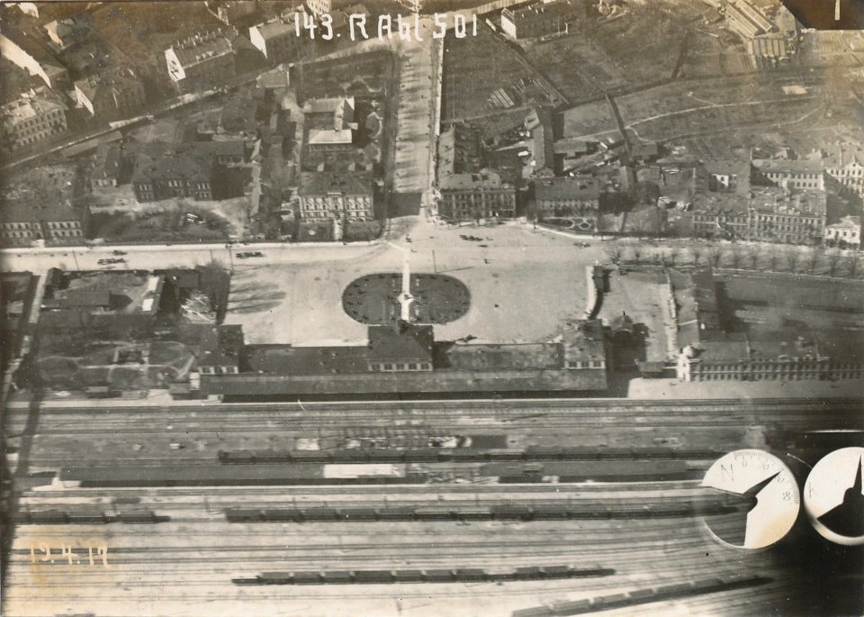 Vilnia, Vakzalnaja. Вільня, Вакзальная (19.04.1917)