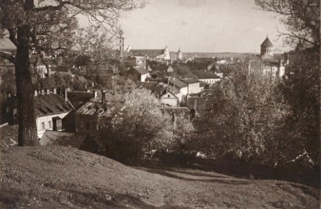 Vilnia, Spaskaja hara. Вільня, Спаская гара (J. Bułhak, 1919)