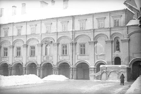 Vilnia, Universyteckaja, Vialiki Dvor. Вільня, Унівэрсытэцкая, Вялікі Двор (H. Poddębski, 1936) (2)