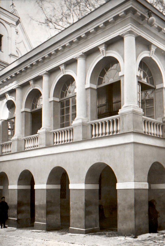 Vilnia, Vastrabramskaja, Karmelicki. Вільня, Вастрабрамская, Кармэліцкі (J. Bułhak, 1930-39)
