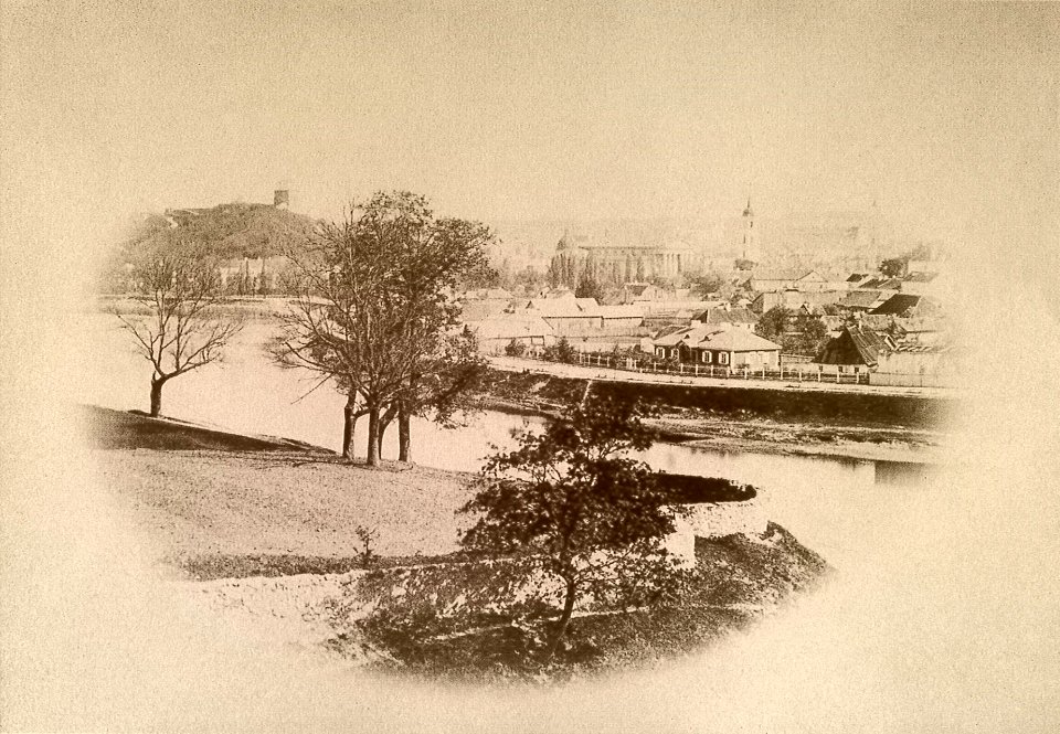 Vilnia, Vialla. Вільня, Вяльля (A. Korzan, 1860-62)