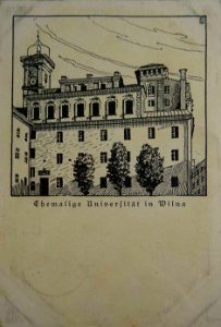 Vilnia, Universyteckaja. Вільня, Унівэрсытэцкая (G. Paul, 1917) (2)