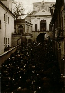 Vilnia, Vastrabramskaja. Вільня. Вастрабрамская (J. Bułhak, 1928)