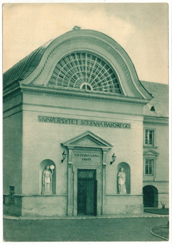 Vilnia, Universyteckaja, Vialiki Dvor. Вільня, Унівэрсытэцкая, Вялікі Двор (J. Bułhak, 1926-38)