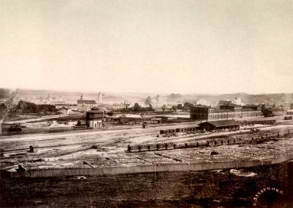Vilnia, Vakzalnaja. Вільня, Вакзальная (V. Zacharčyk, 1865-79) (2)