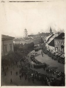 Vilnia, Vialikaja-Rynak. Вільня, Вялікая-Рынак (1929)